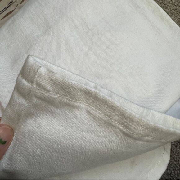 NEW We the Free People white high rise dramatic flare jeans size 32 - Picture 8 of 11